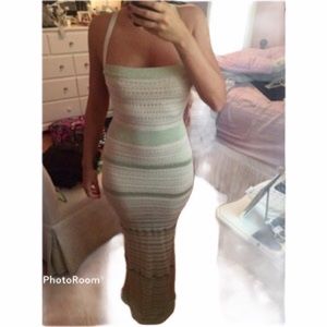 Victoria Secret crochet maxi dress